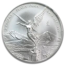 2013 2 oz Silver Libertad MS-70 PCGS (FS) - Registry Se