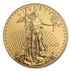2013 1 oz Gold American Eagle MS-70 NGC
