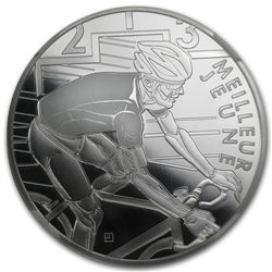 2013 Silver 100th Edition Tour de France-White Jersey -