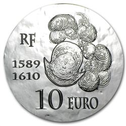2013 10 Euro Silver Proof Legendary Collection - Henri