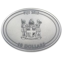 Fiji 2013 1 oz Silver $10 Fascinating Wildlife - Koala