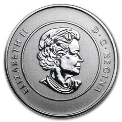 2013 1/4 oz Silver Canadian $20 Coin &amp; COA - Wolf