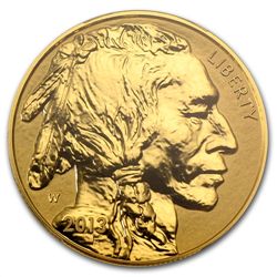 2013-W 1 oz Reverse Proof Gold Buffalo PR-70 PCGS First
