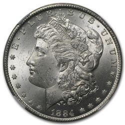 1882-1884-CC Morgan Dollars - MS-63 NGC - Carson City