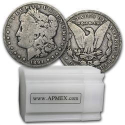 1894-O Morgan Dollar - Very Good Roll 20 Coins