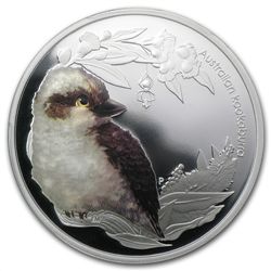 2012 1/2 oz Proof Silver Bush Babies II - Kookaburra PC