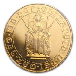 Great Britain 1989 Gold 2 Pound 500th Ann. PF-68 UCAM N