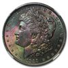 Image 1 : 1889 Morgan Dollar MS-63 NGC - Prismatic Rose - CAC