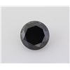 Moissanite Black Diamond Round Cut 5.26 ct, 11.79mm