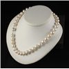 Genuine Pearl Necklace 284.16 ct FreshWater White 9mm 1