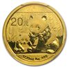 Image 1 : 2012 (1/20 oz) Gold Chinese Panda - MS-69 First Strike