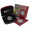 Image 1 : 2013 1 oz Silver Year of the Snake High Relief Proof Co