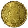 Colombia 1820 NR-JF Gold 8 Escudo Ferdinand VII AU-55 P