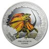 Image 1 : Tuvalu 2013 Silver $1 The Frilled Neck Lizard - PF-70 U
