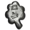 3 oz Bison Bullion Silver Shamrock .999 Fine