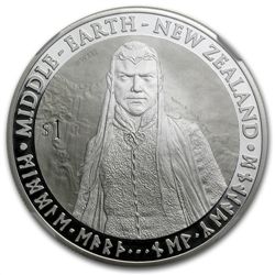 The Hobbit-An Unexpected Journey-Elrond Silver Coin PF-