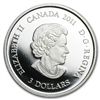Image 1 : 2011 1/4 oz Proof Silver Canadian $3 Family Scene