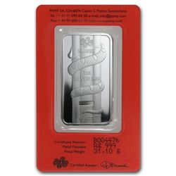 1 oz Pamp Suisse Silver Bar - Year of the Snake (In Ass