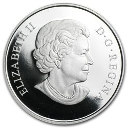 2013 1 oz Silver Canadian $25 Coin - Orca