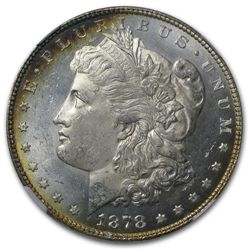 1878 7 TF Rev of 78 MS-64PL PCGS Prooflike VAM-70 Doubl