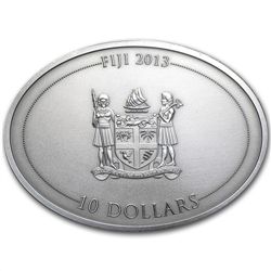 Fiji 2013 1 oz Silver Fascinating Wildlife - Maki Tarsi