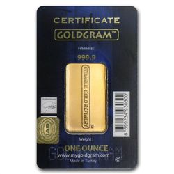 1 oz Istanbul Gold Refinery Bar (In Assay) .9999 Fine