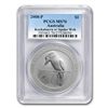 Image 1 : 2008 1 oz Silver Australian Kookaburra - MS-70 PCGS
