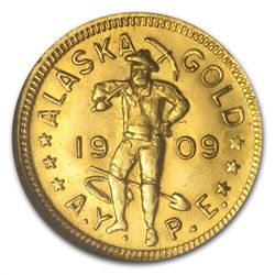 1909 Alaska Yukon Pacific Expo One DWT (Dollar) MS-65 N