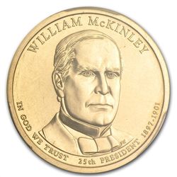 2013-P William McKinley Position B Presidential Dollar