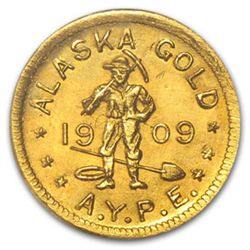 1909 Alaska Yukon Pacific Expo 1/2 DWT (Half Dollar) MS