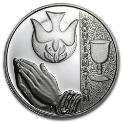 2014 1 oz Confirmation Silver Round (w/Gift Box &amp; C