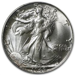 1946 Walking Liberty MS-65 PCGS DDR FS-801