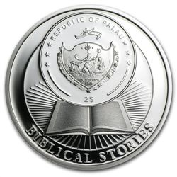 Palau 2013 $2 Proof Silver Biblical Stories - Noah's Ar