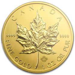 2014 1 oz Gold Canadian Maple Leaf MS-68 PCGS First Str