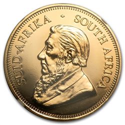 2008 South Africa 1 oz Gold Krugerrand MS-67 NGC