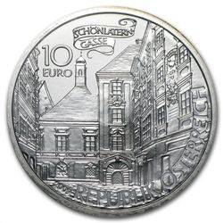 2009 The Basilisk of Vienna 10 Euro Silver Coin asw 0.4