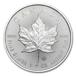 2014 1 oz Silver Canadian Maple Leaf MS-69 NGC Early Re