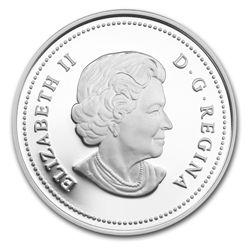 2014 Silver Canadian Bank Note Design - St. George Slay
