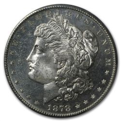 1878-S Morgan Dollar - MS-64 PL Proof Like PCGS