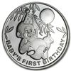 Image 1 : 2014 1 oz Baby's First Birthday Silver Round (w/Box &am
