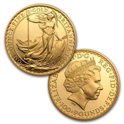 1998 4-Coin Proof Gold Britannia Set (W/Box &amp; Coa)