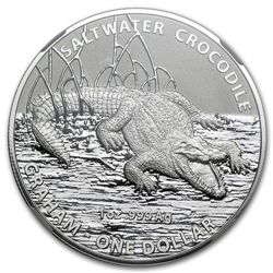 Royal Australian Mint 2014 Crocodiles - Graham MS-70 ER