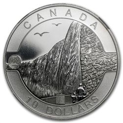 2013 1/2 oz Silver Canadian Niagara Falls - PF-70 Matte