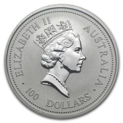 1995 1 oz Australian Platinum Koala