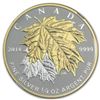 Image 1 : 2014 1/4 oz Silver Canadian $3 Maple Leaf Gilt PF-69 NG