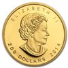 Image 1 : 2014 1 oz Gold Canadian Howling Wolf .99999 Fine (Feb 2