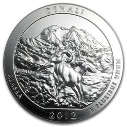 2012 5 oz Silver ATB - Denali MS-69 DMPL (FS) John Merc