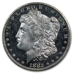 1882-CC Morgan Dollar MS-64 DPL NGC - GSA Certified