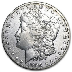 1892-CC Morgan Dollar - Extra Fine Details - Cleaned