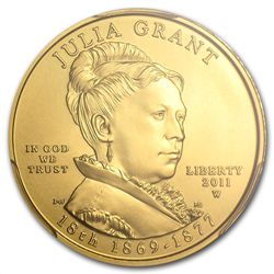 2011-W 1/2 oz Uncirculated Gold Julia Grant PCGS MS-69